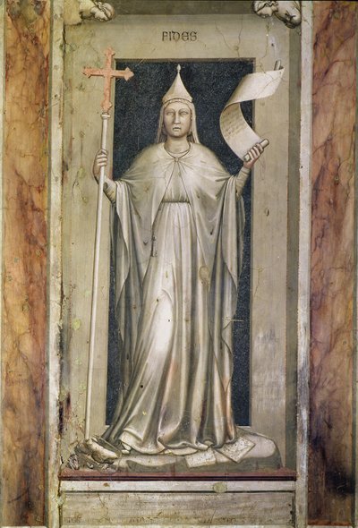 Faith by Giotto di Bondone